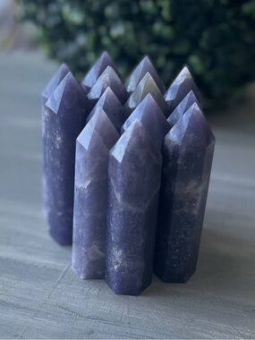 Lepidolite tower